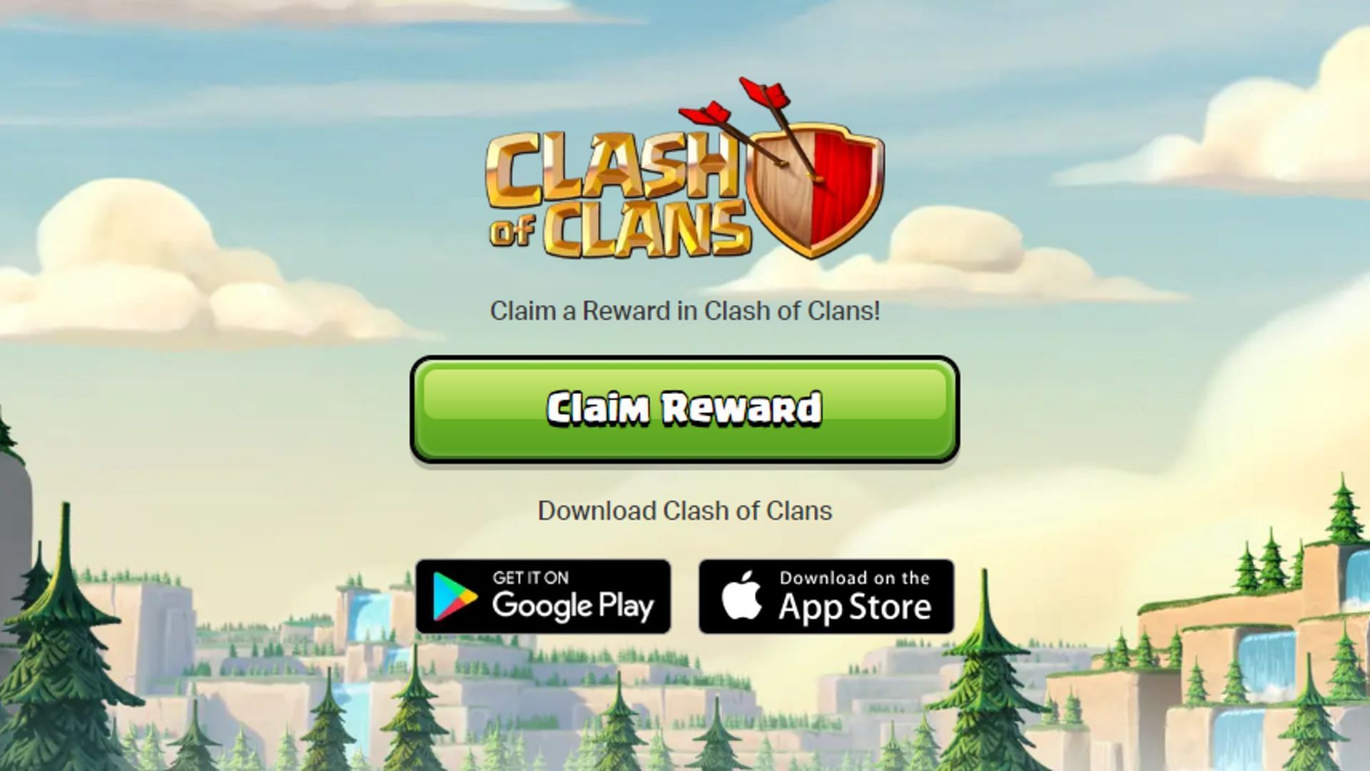 Offer redemption page (Image via Supercell)